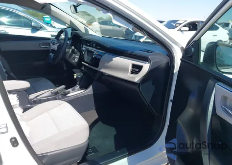 2016 Toyota Corolla Le from USA, damaged, VIN 2T1BURHEXGC681186